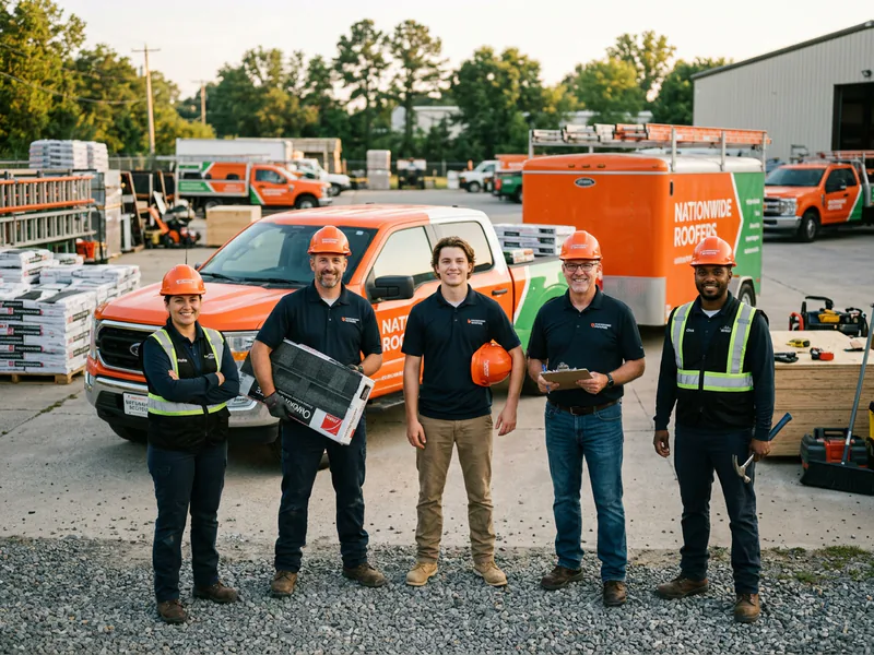 Natiowide Roofers - roof installation in Eau Claire near me
